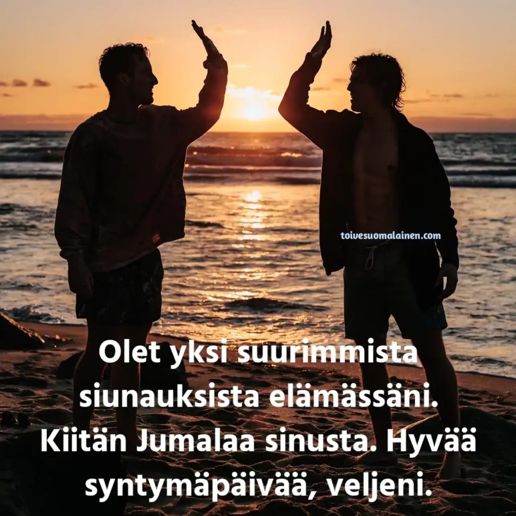 Hyvää Syntymäpäivää Veli