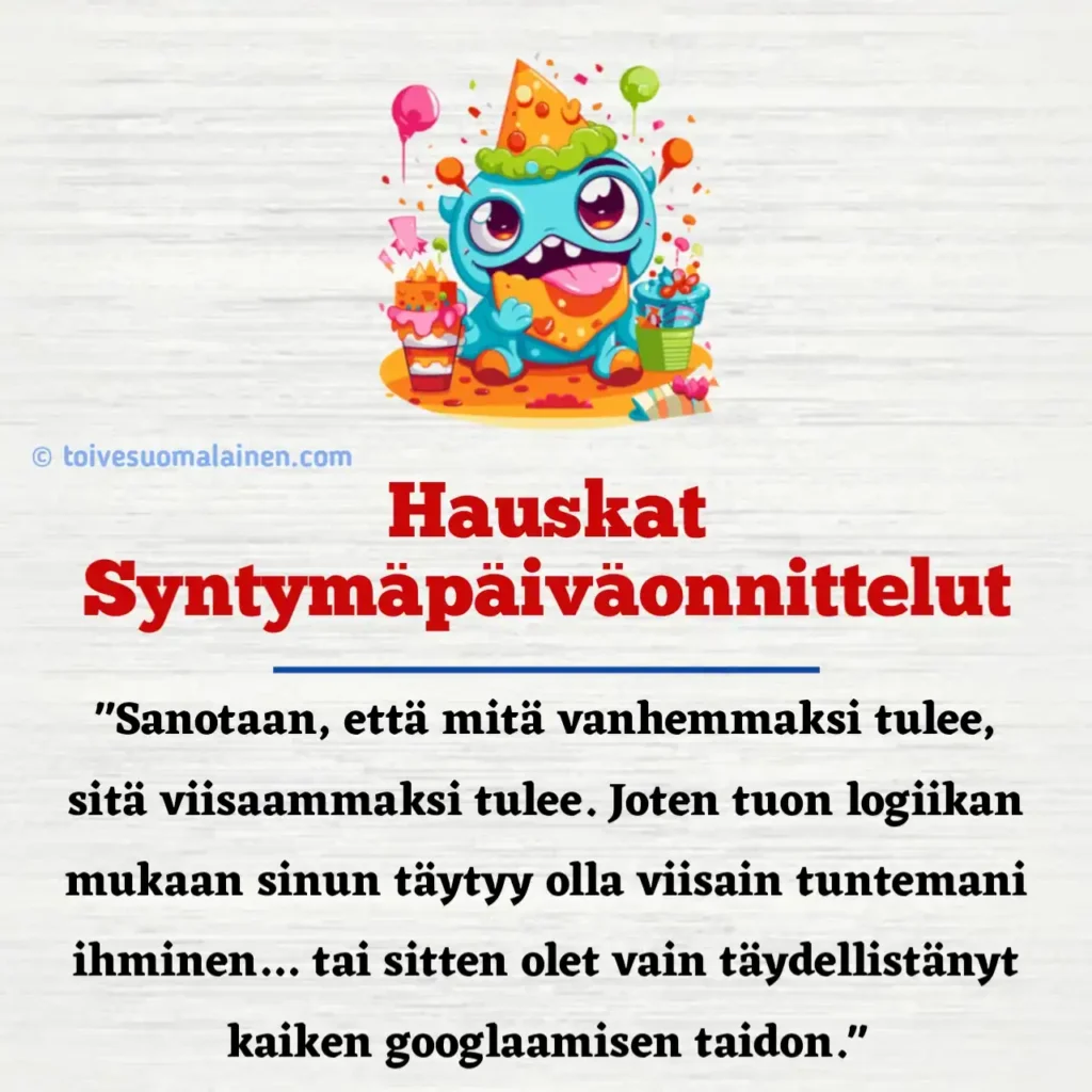Hauskat Syntymäpäiväonnittelut
