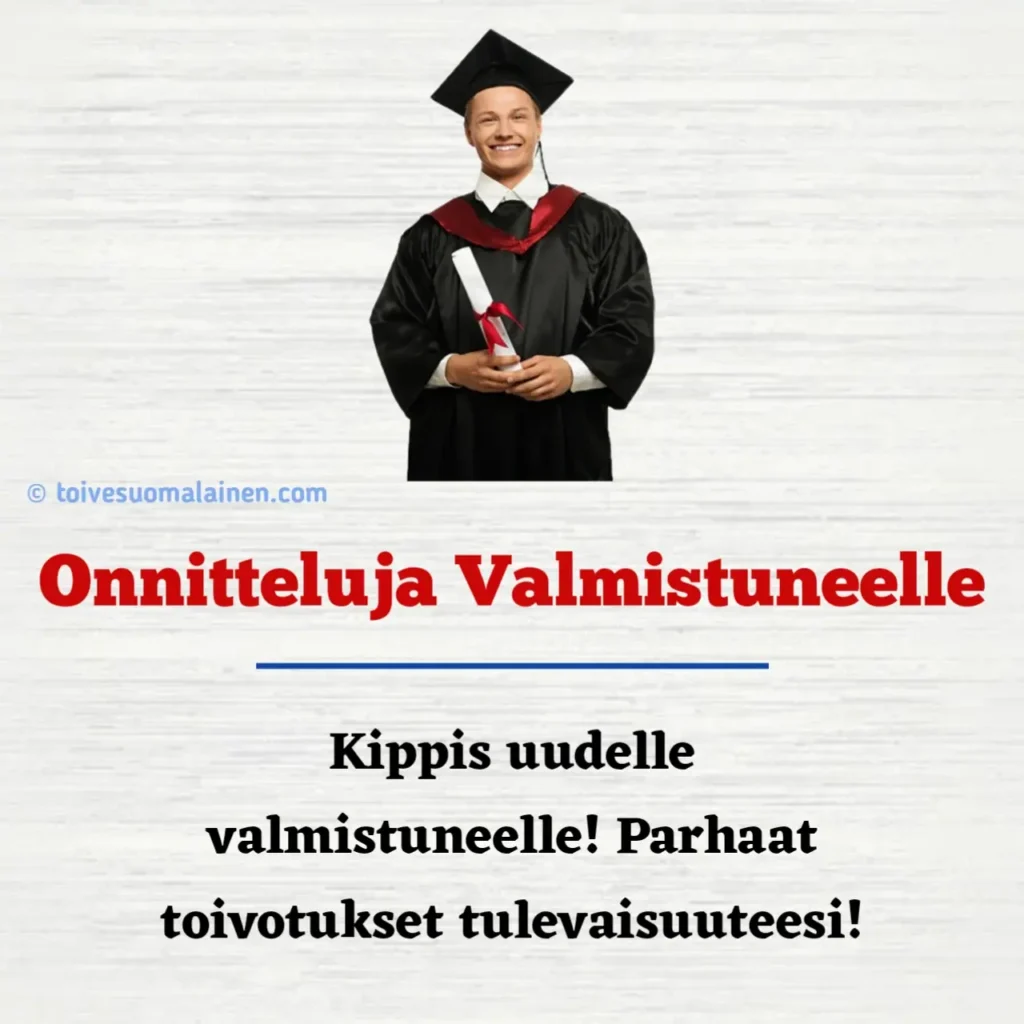sitaatteja valmistuneelle