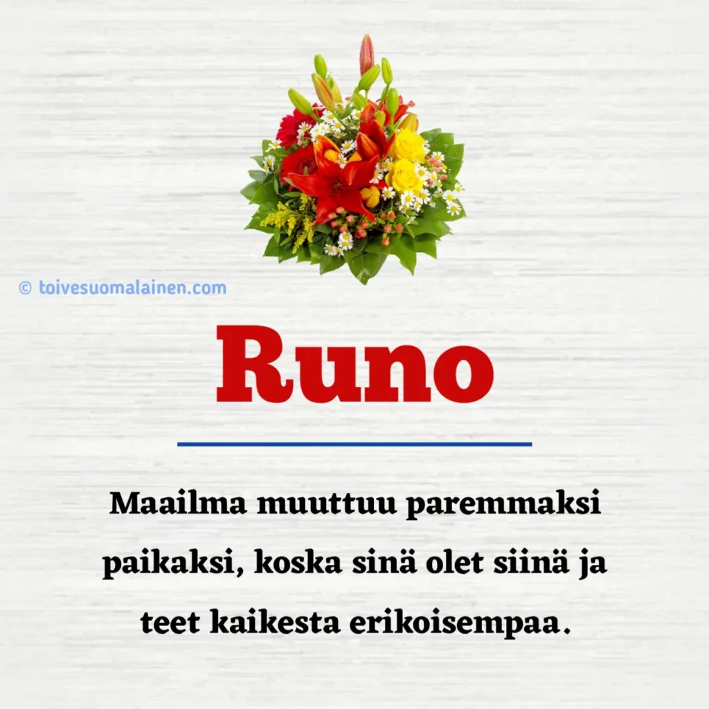 Tärkeä Runo